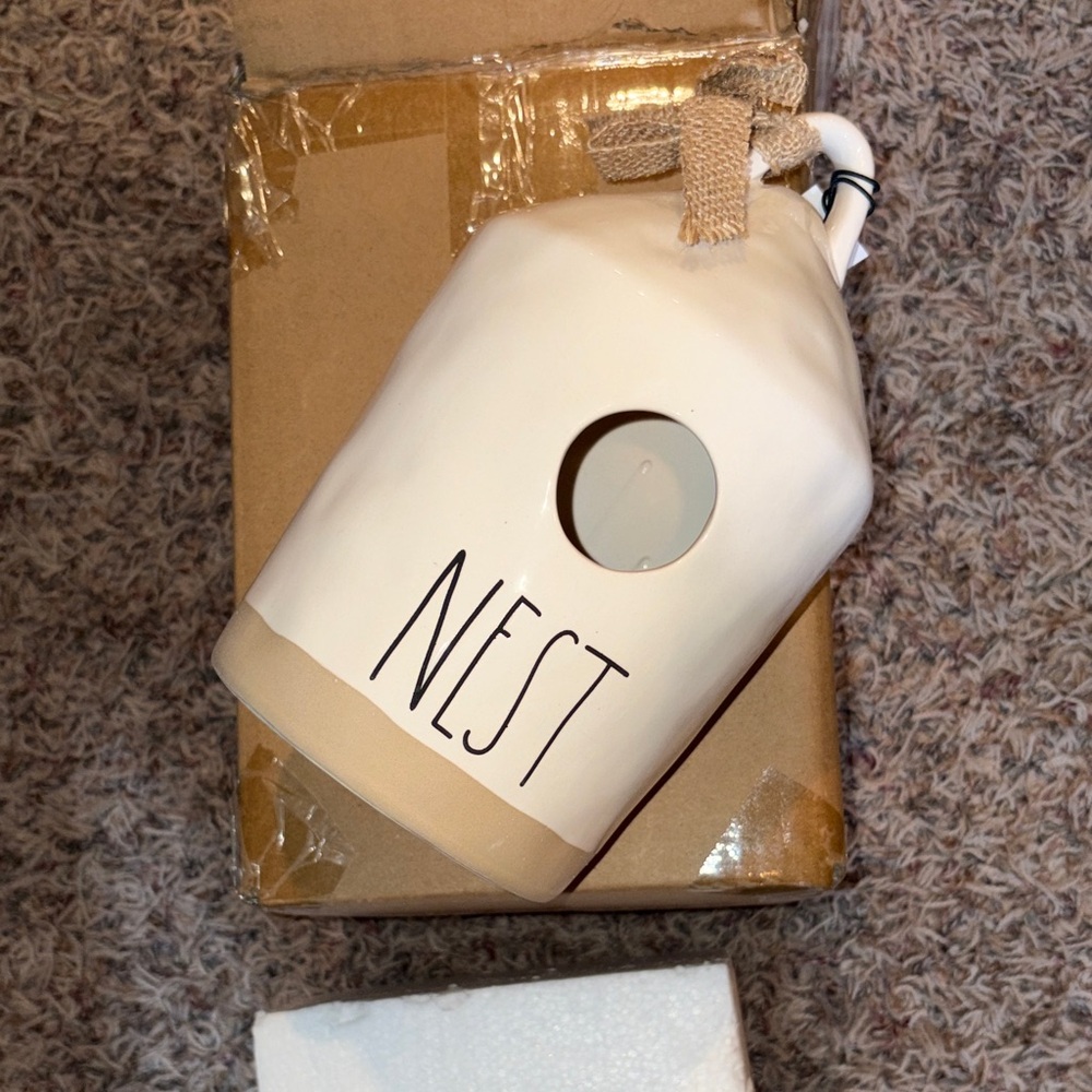 Rae Dunn NEST birdhouse